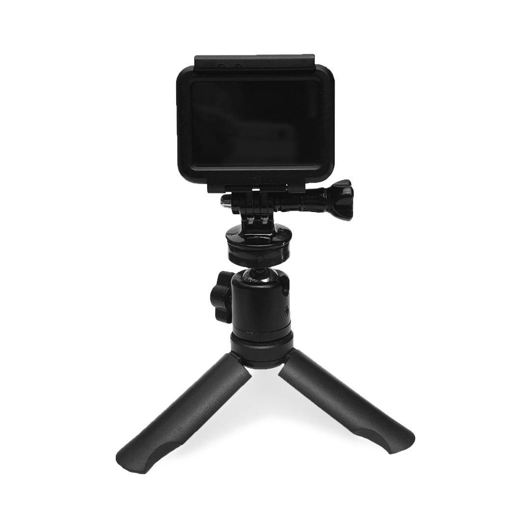 GoPro mini tripod to video your golf putt