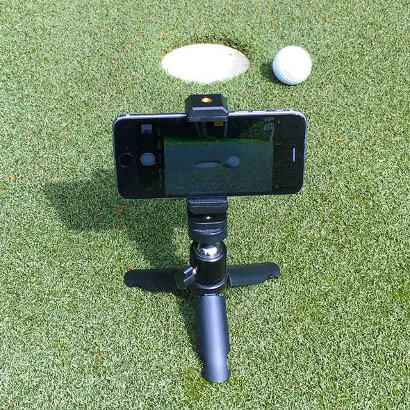 Puttview mobile phone camera mount from golftakeaway