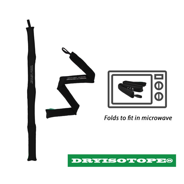 To refresh the golf bag dryer simply place in a microwave for 3-5 minutes on medium. Available from Dryisotope